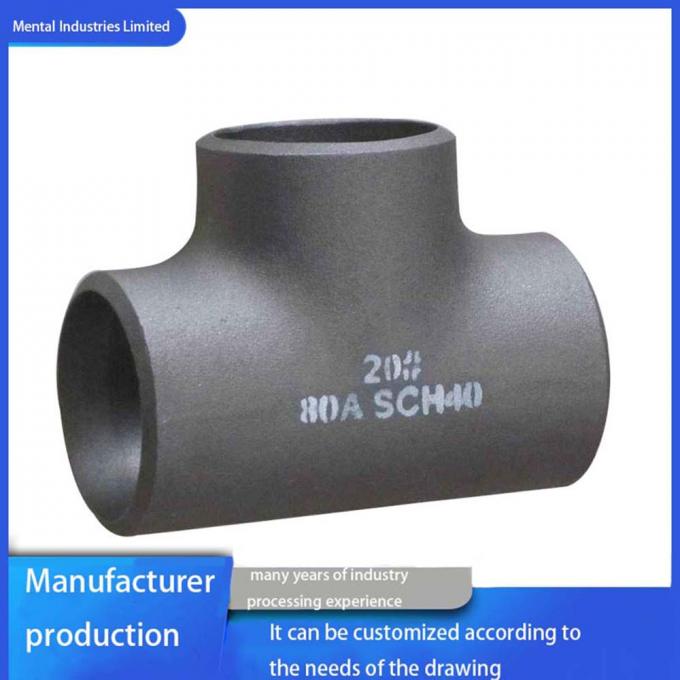 Miedź niklu równa Tee UNS C71500 SMLS Fittings dla rur spawalniczych do zastosowań wysokiej temperatury 4
