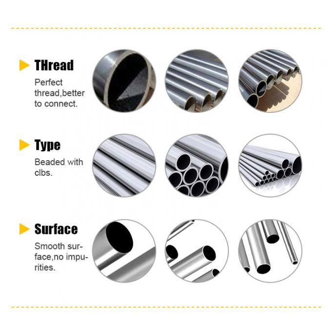 CuNi 90/10 Rurka ANSI B36.19 DN50 1.5MM ASTM B466 UNSCooper Nikel Rurka ze stali bezszwowej 1