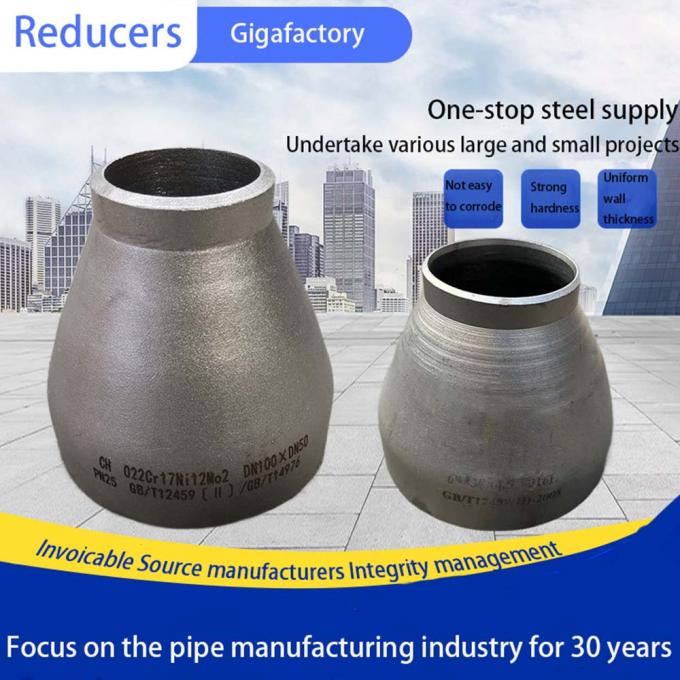 ASTM B16.9 Wyposażenie na spawanie tylne WYPOSZENIE WYPOSZENIE RYBU NIKKLOWE MT23 6