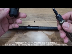 Multi Fit Aluminiowe nakładki na łokcie Łączniki rurowe z poduszkami