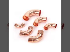 Silny łokieć miedziany niklowy do instalacji rur