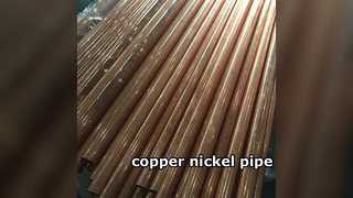 Rury miedziano-niklowe: Doskonała trwałość w trudnych warunkach chemicznych i morskich.