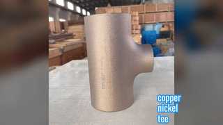 Trójniki miedziano-niklowe – doskonała odporność na korozję dla połączeń odgałęzień morskich