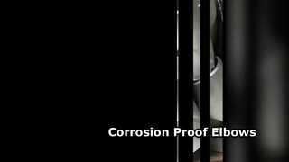 Kolano miedziano-niklowe 9010 BW LR 45 90 stopni