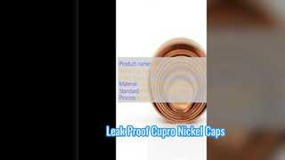 Nasadka UNS C70600 Cupro Nickel 90 10 do szczelnych instalacji HVAC