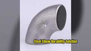 Kolanko stalowe 90 stopni LR, bezszwowa stal węglowa