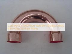 CuNi 90 10 C70600 Łącznik rurowy kolankowy 90 stopni LR