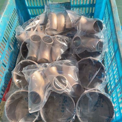 Wooden Case Package Copper Nickel Elbow Pipe Fitting with Customized Thickness