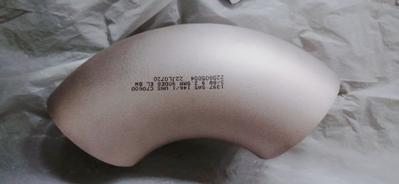 ASTM A234 WPB B16.9 Copper Nickel Elbow Seamless Long Radius And Welded 90 /45/180 Degree