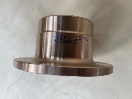 Cuni 9010 Copper Nickel Stub Flanges ASME ANSI B16.9 DN90 SCH40 Alloy Pipe Fittings
