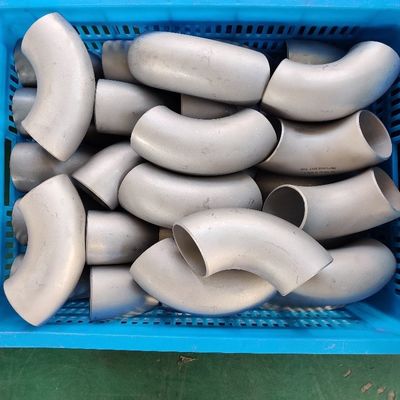 7030 Copper Nickel Pipe Fittings 8" 90 LR Elbow 4.5mm Butt Welding Elbow