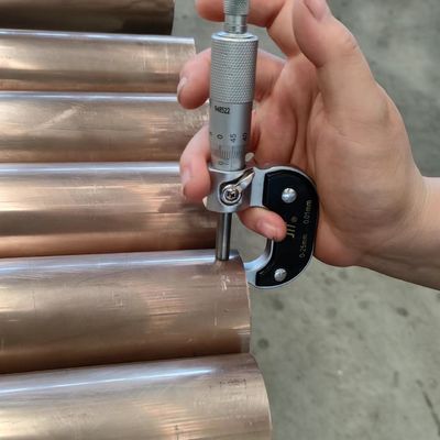 Sch80 8" Seamless Welded Cuni Pipe C71500 70/30 Round