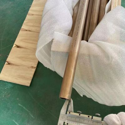 Straight Copper Nickel Pipe 71500 90/10 6" STD Seamless Pipe Tube