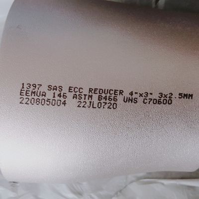 C70600 C71500 Welded ECC Reducer Fitting Concentric