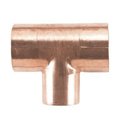 ANSI JIS DIN Standard Copper Nickel Equal Tee with Custom Logo for Threaded Connections