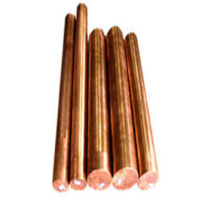 Round Copper Nickel Bar with Tensile Strength 490 N/mm2 ASTM Standard 30% Elongation