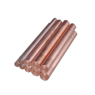 Round Copper Nickel Bar with Tensile Strength 490 N/mm2 ASTM Standard 30% Elongation