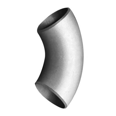 CuNi 9010 Pipe Fittings Socket Welded Copper Nickel Alloy 45 / 90 Degree Elbow