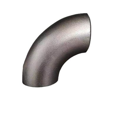 CuNi 9010 Pipe Fittings Socket Welded Copper Nickel Alloy 45 / 90 Degree Elbow