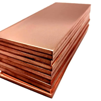 High Quality Industrial 20~2500mm Copper Nickel Plate  Red Pure Copper Plate Sheets