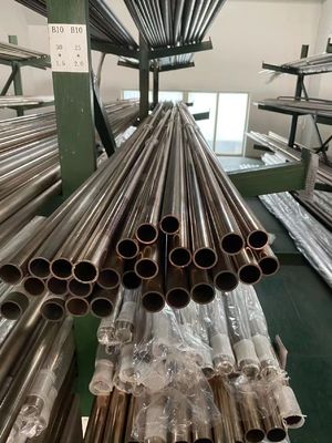 Customized Copper Nickel Pipe Good Formability Length Customized Good Weldability Heat Treatability