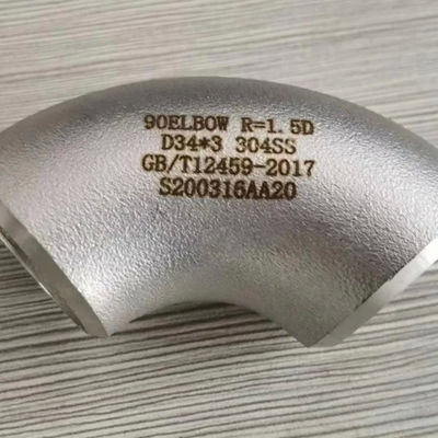 Polishing Copper Nickel Elbow with JIS Standard for Industrial Piping System