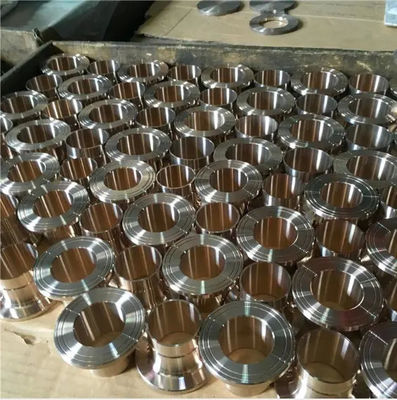 Copper Nickel Pipe Fittings 90 Degree Elbows Straight Tees Flanges Weldolet Couplings
