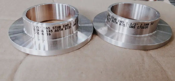 Copper Nickel Stub End Flange DN125 SCH10S Alloy 102 Butt Welding Pipe Fittings