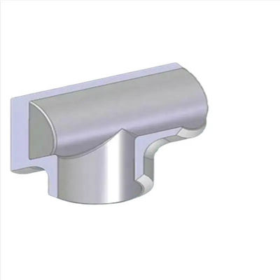 ANSI B16.5 Cushion Tee 1 1/2" DN25 STD Stainless Steel Pipe Fitting Tee