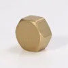 TOBO 3000# Forged Copper 3/8" NPT Hex Head Pipe Cap For High Pressure Plumbing & Industrial Applications