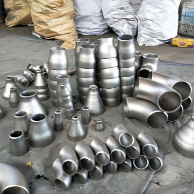 Copper Nickel Concentric Reducer Butt Welded Pipe Fittings With Black Painting