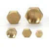 Female Threaded End Cap Brass Hex Head End Stop Fitting For Air Gas Water Pipeline
