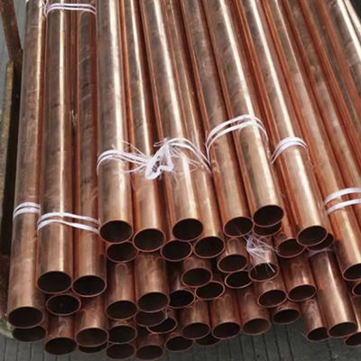 C11000 C70600 99.9% Purity Red Copper Pipe / Tube Diameter 15mm 25mm 50mm 100mm