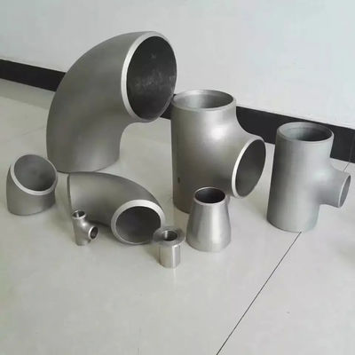ASTM B366 Monel 400 Pipe Fittings CuNi 9010 180 Degree LR Elbow Nickel Alloy Tees