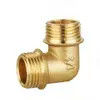Brass Pipe Connector Threaded Fitting copper pipe elbow tee fittings