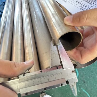 CUNI 90/10 Copper Nickel Pipe Seamless Round Pipe 2" 2.5mm 20 Bar