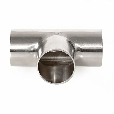 DIN 86088 Copper Nickel Equal Tee Butt Weld CuNi10Fe1Mn And CuNi30Fe1Mn DN10 - DN100