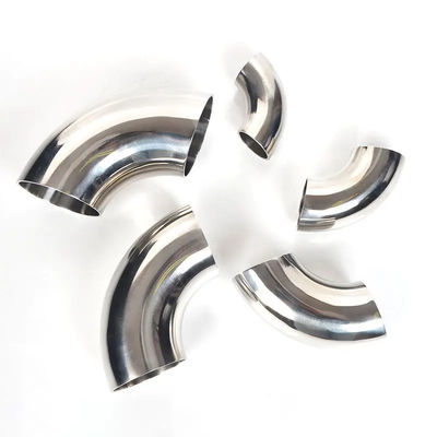 Durable Copper Nickel Elbow With Welded Connection And Polishing Treatment Customized Size Customized Logo