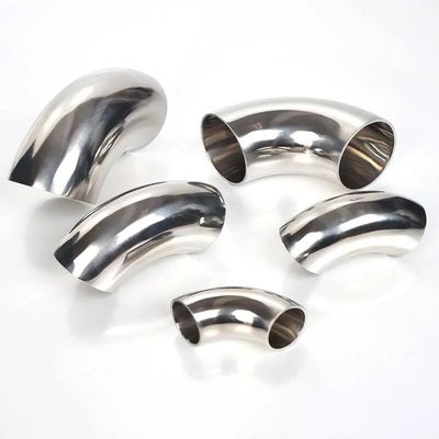 Durable Copper Nickel Elbow With Welded Connection And Polishing Treatment Customized Size Customized Logo
