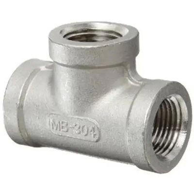 9010/7030 Copper Nickel Tee Fittings  4" Butt Welding Pipe Fittings