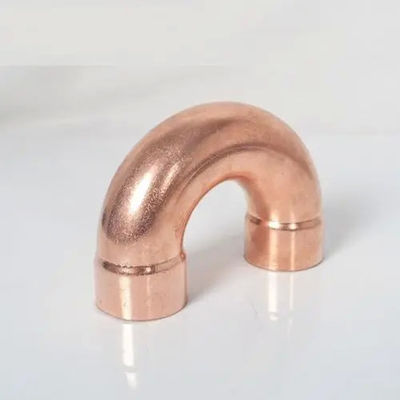 1/4" Copper Elbow Tee Connector For Air Conditioner Refrigerator