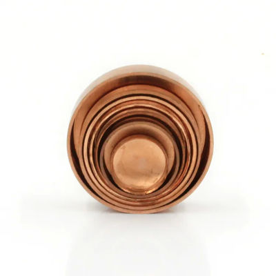 Hot sales  Customized Thread Copper Pipe End Caps Brass Plumbing Pipe Fitting  ANSI B16.5 90/10 70/30