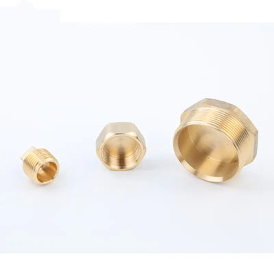 C71500 Custom Copper Welding Pipe Fittings End Caps For Copper Pipe