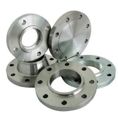DN15 - DN1500 Socket Weld Pipe Flanges 1'' - 24'' Customized For Pressure Neck Test Paper Temperature