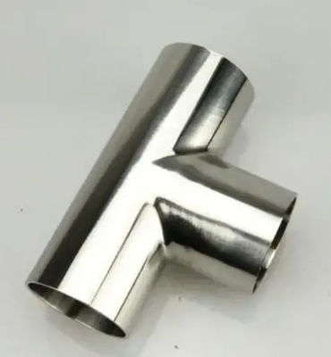 DIN 86088 Copper Nickel Equal Tee Butt Weld CuNi10Fe1Mn And CuNi30Fe1Mn DN10 - DN100