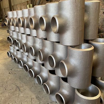 Hot Sales Customized Cooper Nickel Tee Reducing DIN20-600 SCH20- SCH40  3/4"-30"
