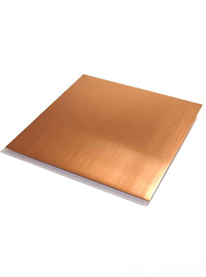 Customized Hot Rolled Copper Nickel Plate C71500  CUNI 70-30  2 - 48mm