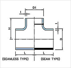 Customized C70600 / 71500 Tube 30/70 Cooper Nickel Tee Equal DIN20-600 SCH30 SCH40  3/4"-30"