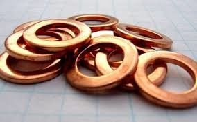 Temperature Metal Washers Round Shape Precision CNC Machined for Pressure Applications