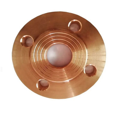 C71500 CuNi 70/30 Raised Face Weld Neck Flange, Forged Copper Nickel Pipe Flange